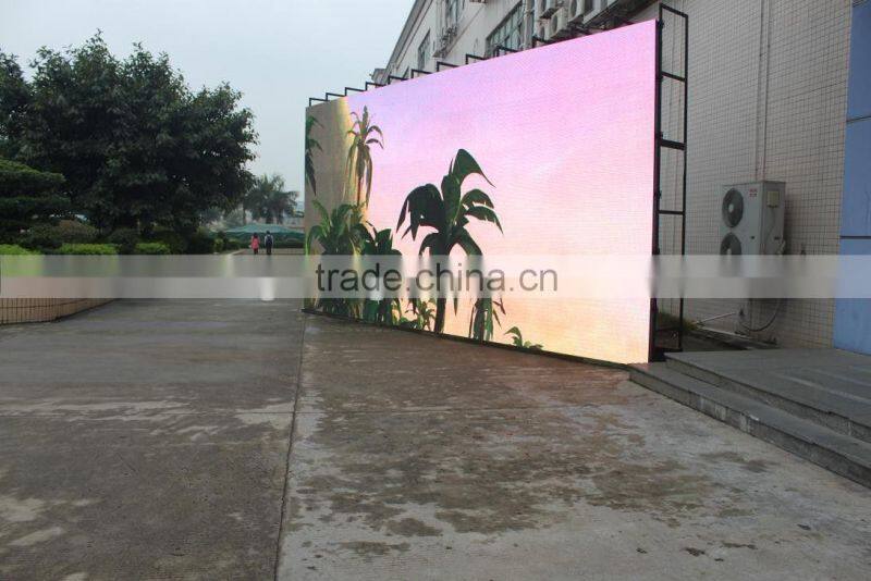 Shanghai Top Ten fullcolor p16 outdoor waterproof led display hdxxx video