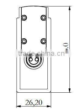 Aluminum profile for LED Strip light IP67 Waterproof DMX512 Control aluminium led profile