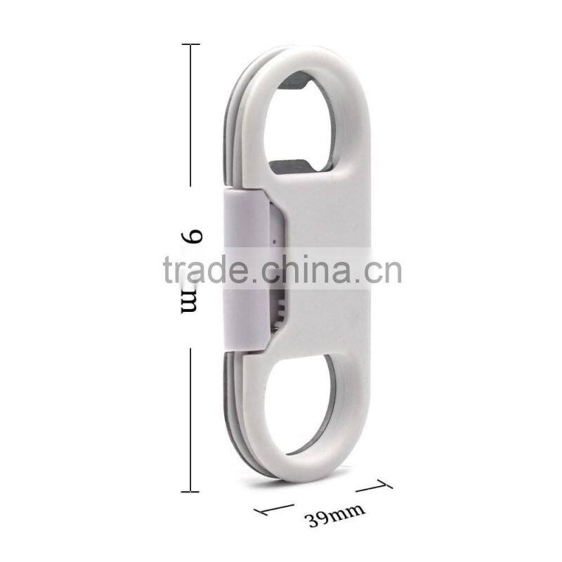 USB Sync Data Charger Charging Cable Bottle Opener For iPhone 5/5S/5C/6/6Plus