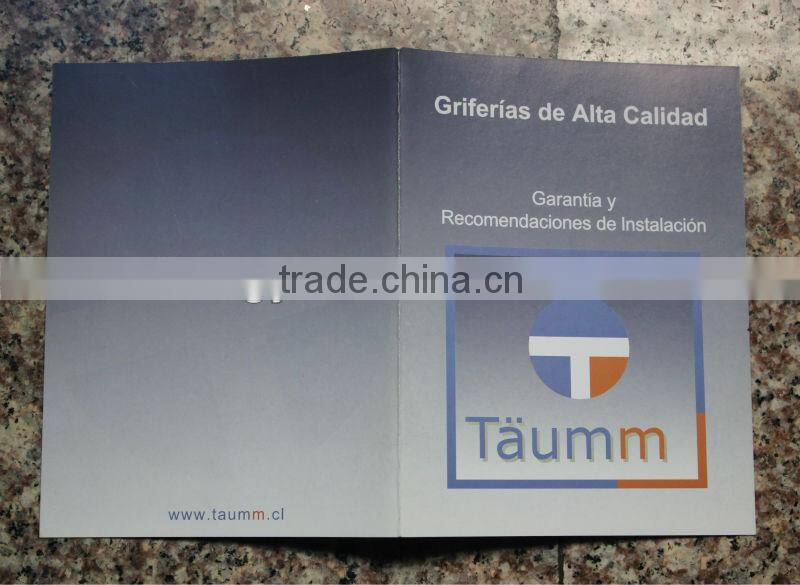 High quality full color pocket brochure flyer / leaflet printing