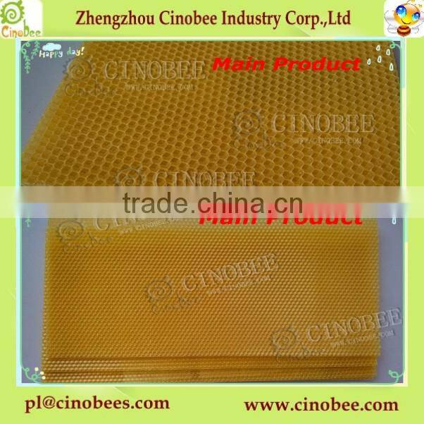 Cinobee Beekeeping Honeycomb for Beehives beeswax foundation sheet