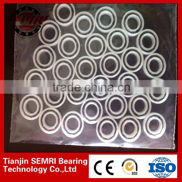 Glass Ball Nylon Plastic Precision Deep Groove Ball Bearings