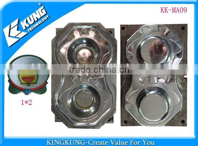 1 mould 2 cavity melamine mould with excellent quality