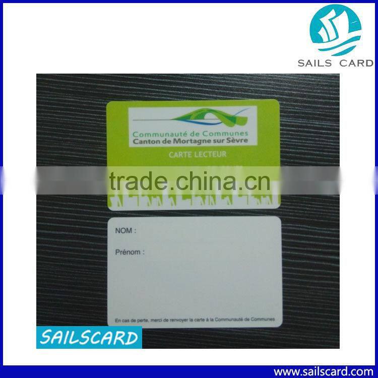 Cheapest PVC cards 4C printing bottom price