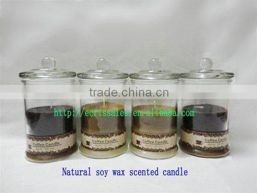 Fragrance soy wax candle