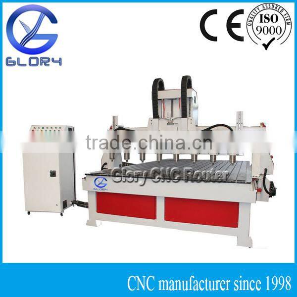 Multi Head Eight Spindles Chinese CNC Router