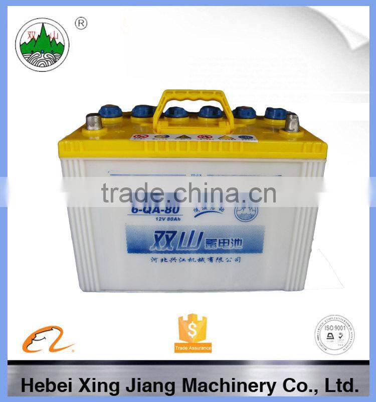 12v dry charged battery