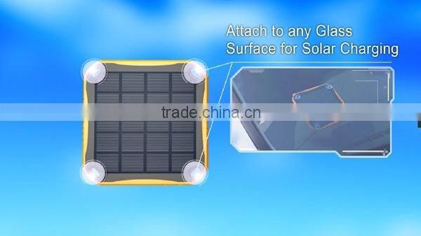 5600mah factory cheap portable solar power bank soalr charger