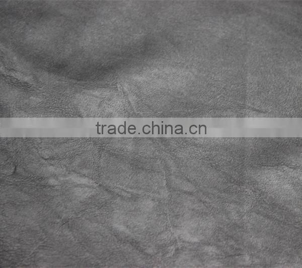 100% viscose PU leather fabric for clothing and jacket garment