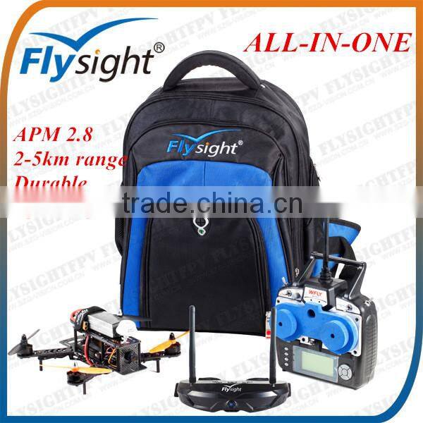 E811 Flysight F250 professional backpack racing copter 2204, kv2300 with best flight controller APM2.8, CC3D