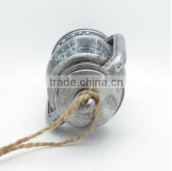 Castle souvenir water globe with snow blowing and LED gifts for lover and souvenir