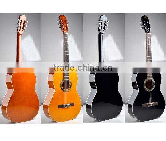 OEM 39"36"34" good quality beginner concert classical guitar price