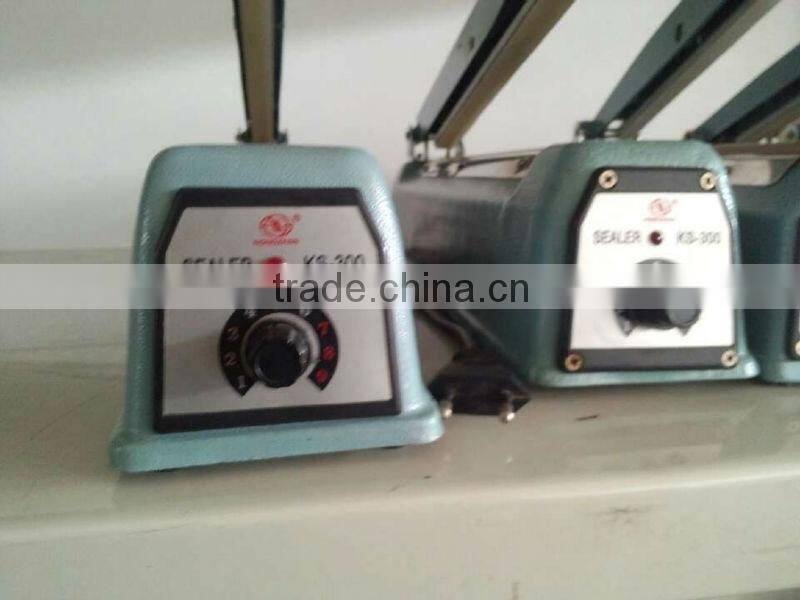 hand impulse sealer metal or plastic material