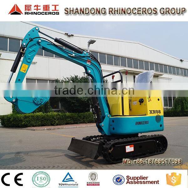small excavator 0.8ton excavator machine earthmoving equipment