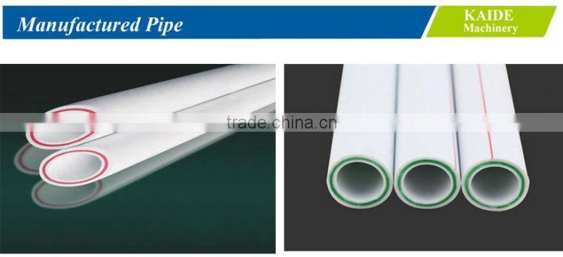 75-160mm PPR glassfiber PPR pipe extrusion line/ PPR pipe production machine