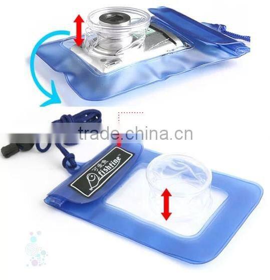 Digital wcamera waterproof bag Video Waterproof Cases Underwater Diving Floating Pouch for Camera