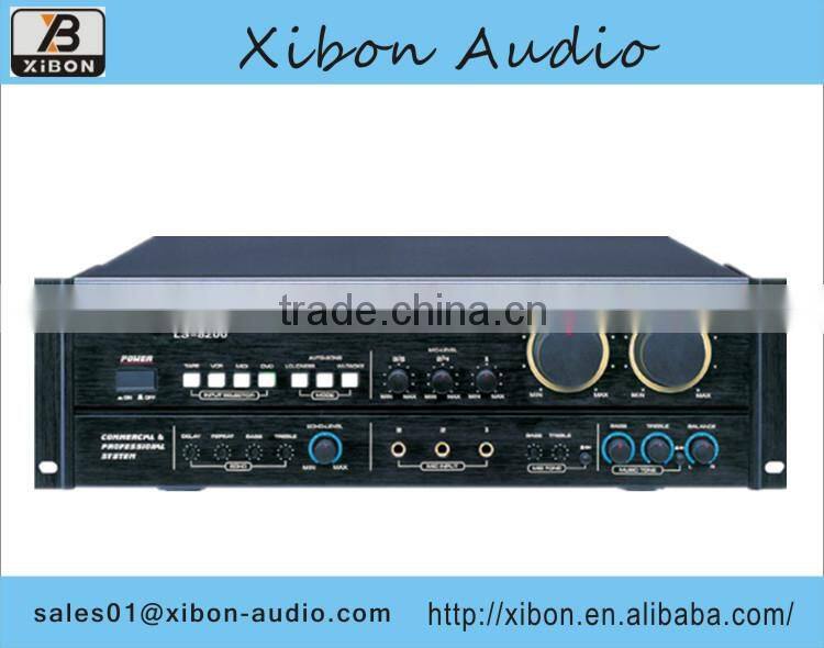 dj music system portable processor amplifer