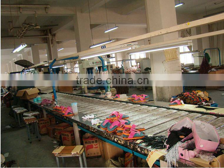 2016 new style women cork slipper simple style silver Bright beads fashion cork slipper