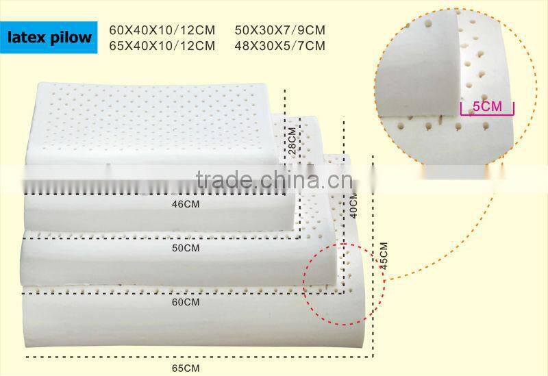 High Quality Lady Curve Pillow Filling Latex for Home