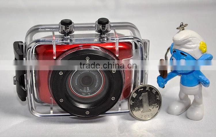 Waterproof action camera , Mini DVR HD 720p H 264