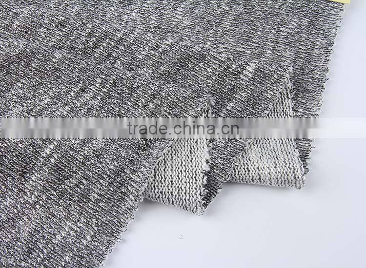 New Products Custom Elegant cotton terry cloth fabric forthick wool sweater