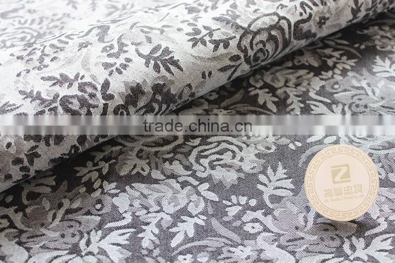 Jacquard jeans fabric