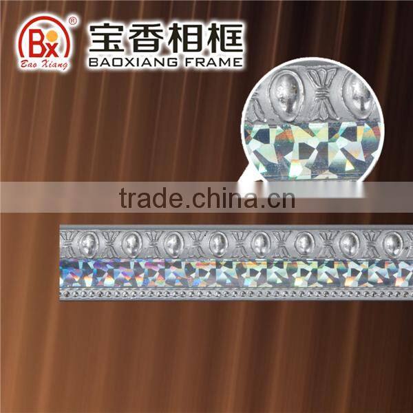 Baoxiang Frame 625-1XS 3.8*1.7CM Silver Moulding
