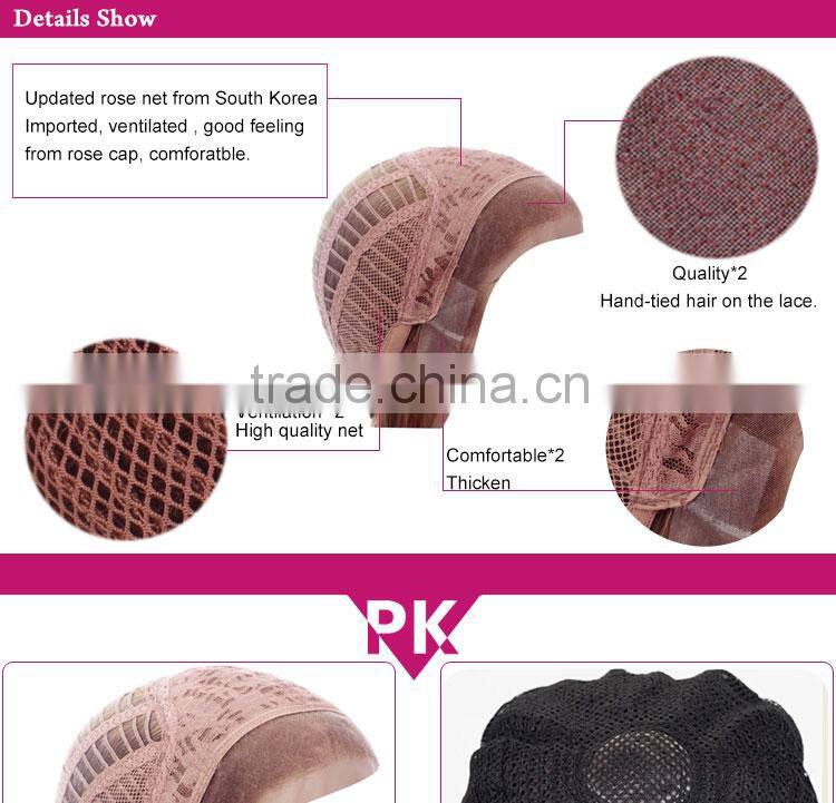 2014 New fashion style High Temperature Fiber lace front wig caps