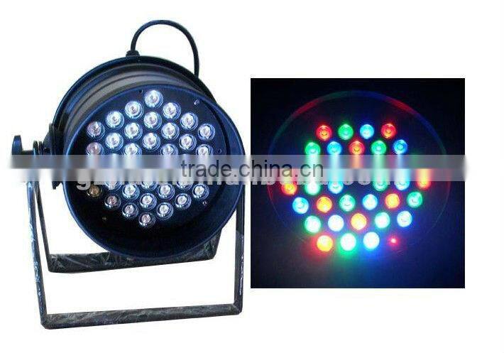 Stage light led par 64 light 36x3w / DMX led par 64 light