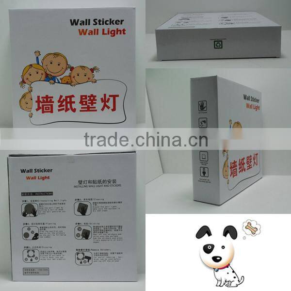 Bedroom New Fancy bedside light for kids,New design Lovely Spotty Dog wall sticker lamp