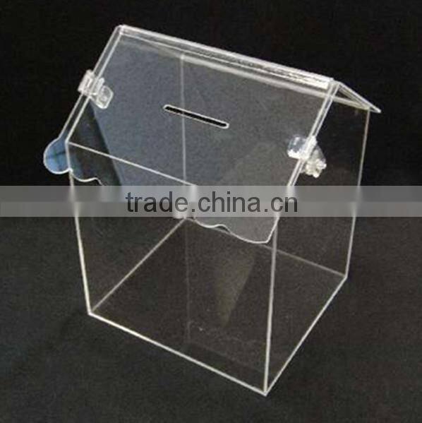 Clear Acrylic Donation Box