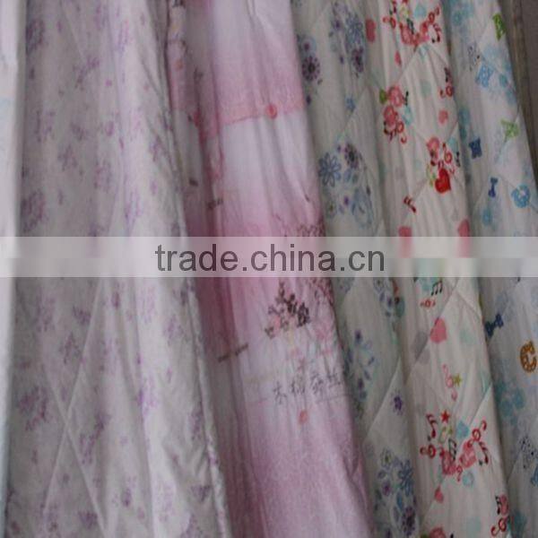 100% Cotton Cartoon Printed Children Quilt, washable thin summer comforter/quilt/duvet