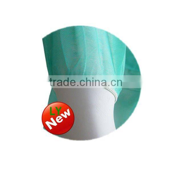 2012 light green sterile long sleeve surgical disposable gowns