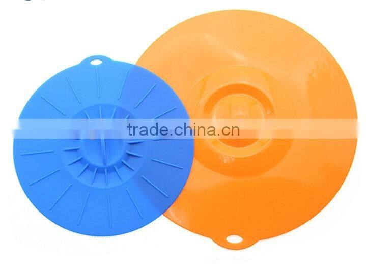 Multifunctional Silicone Suction Lids and Food Covers, Fits various sizes of cups, bowls, pans, or containers