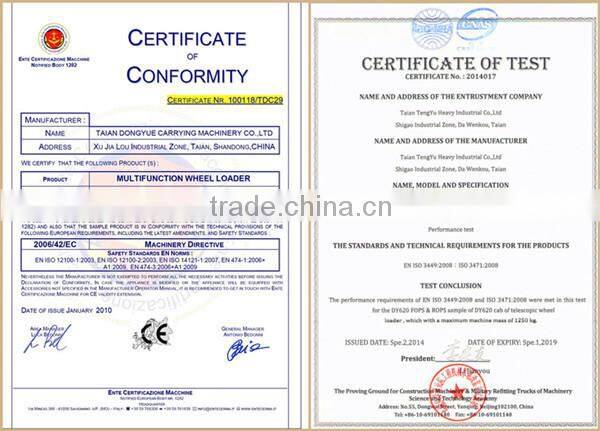 DY620 mini tractors loading machine