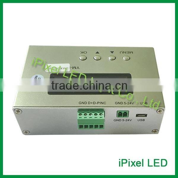 programmable high quality 16 DMX universe Artnet madtrix Controller 3pin XLR female NON-waterproof for Dj/night club