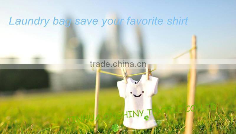 Promotional Drawstring Mesh Bag Zipper Mesh Laundry Bag