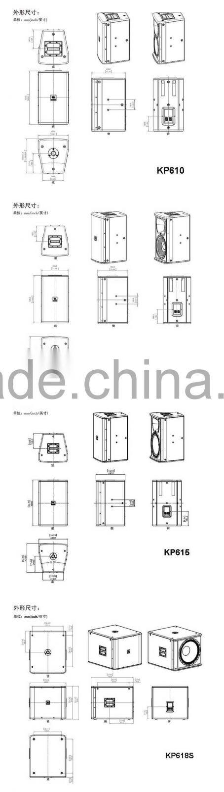 Neodymium speaker full range real sound speaker top tech audio speaker