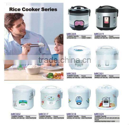 CE ROHS CB deluxe stainless steel notic-stick inner pot 1.5L low price home appliance