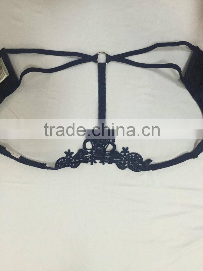 Secret Very Sexy Push Up Bra Lace T-Back 36CBlack Front Hook Ladies Bra