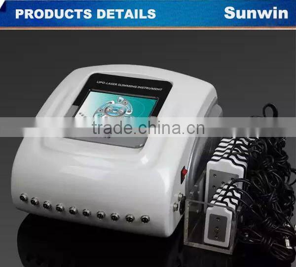 14pcs Dual Wave lipo-laser machine /lipolaser slimming weight loss machine