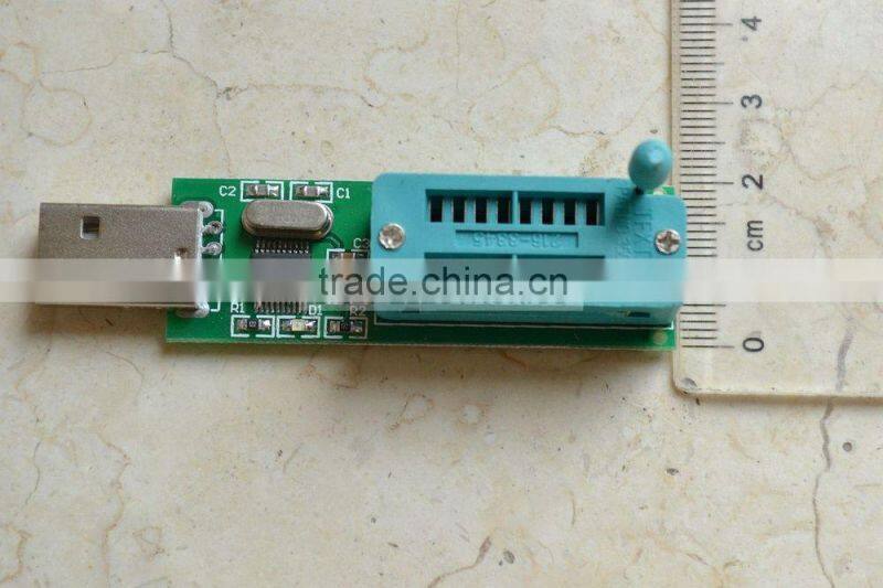 Programme r24CXX 24LCXX EEPROM Reader Writer+24C02 + SOP to DIP Block USB Port