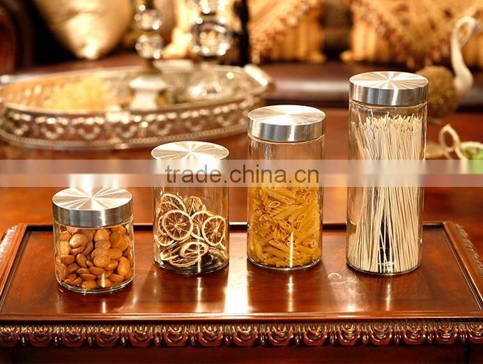 25oz giant glass jars for kitchenware