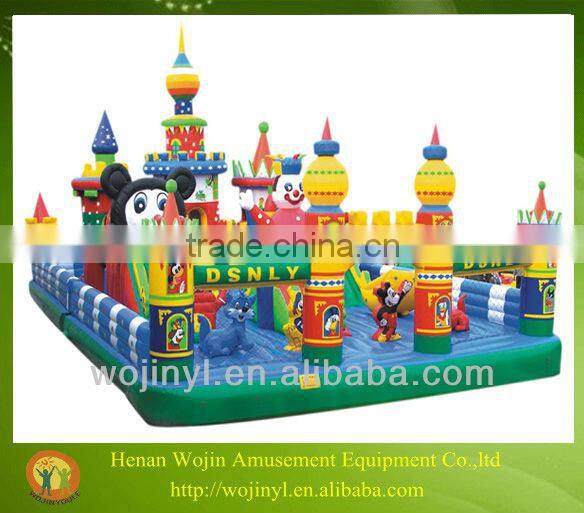 2016 new design Inflatable obstacle course/inflatable mega obstacle course