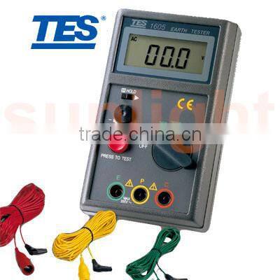 TES-1605 Digital Earth Resistance/Voltage Tester