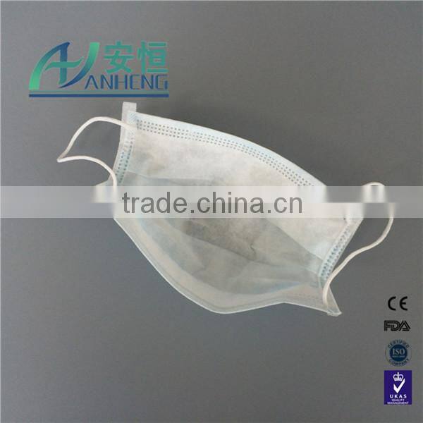 protective non woven face mask Single,Double and triple Layer earloop