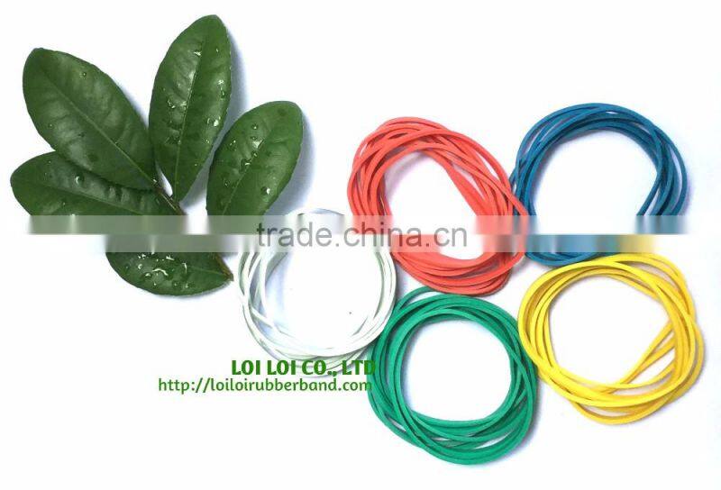 32 mm White Flexible Rubber Band with Factory Price - Colorful customized rubber bands