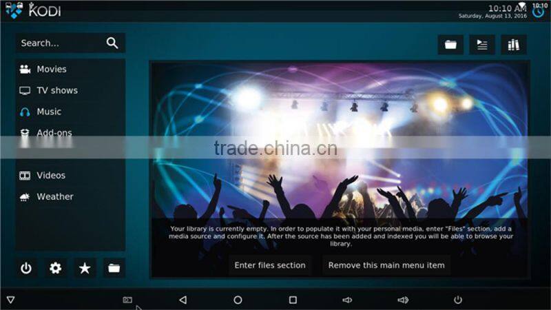 R-BOX Amlogic S912 64bit android 6.0 marshmallow tv box 2G 16GB kodi17.0