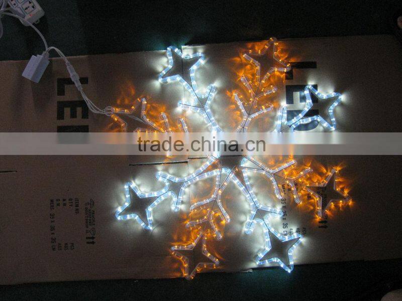 zhongshan factory of whiye color led snowflake light