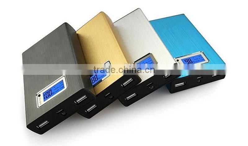 china top ten selling products High Quality Portable Dual USB display screen Mobile For 12000mah Power Bank